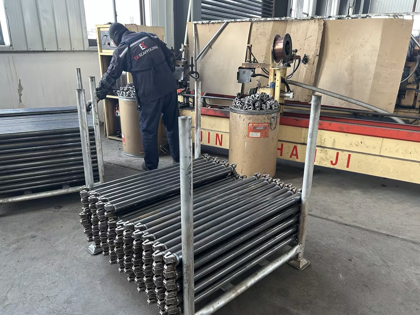 Ringlock Scaffolding Ledger Қоңыраулы тіреуіш