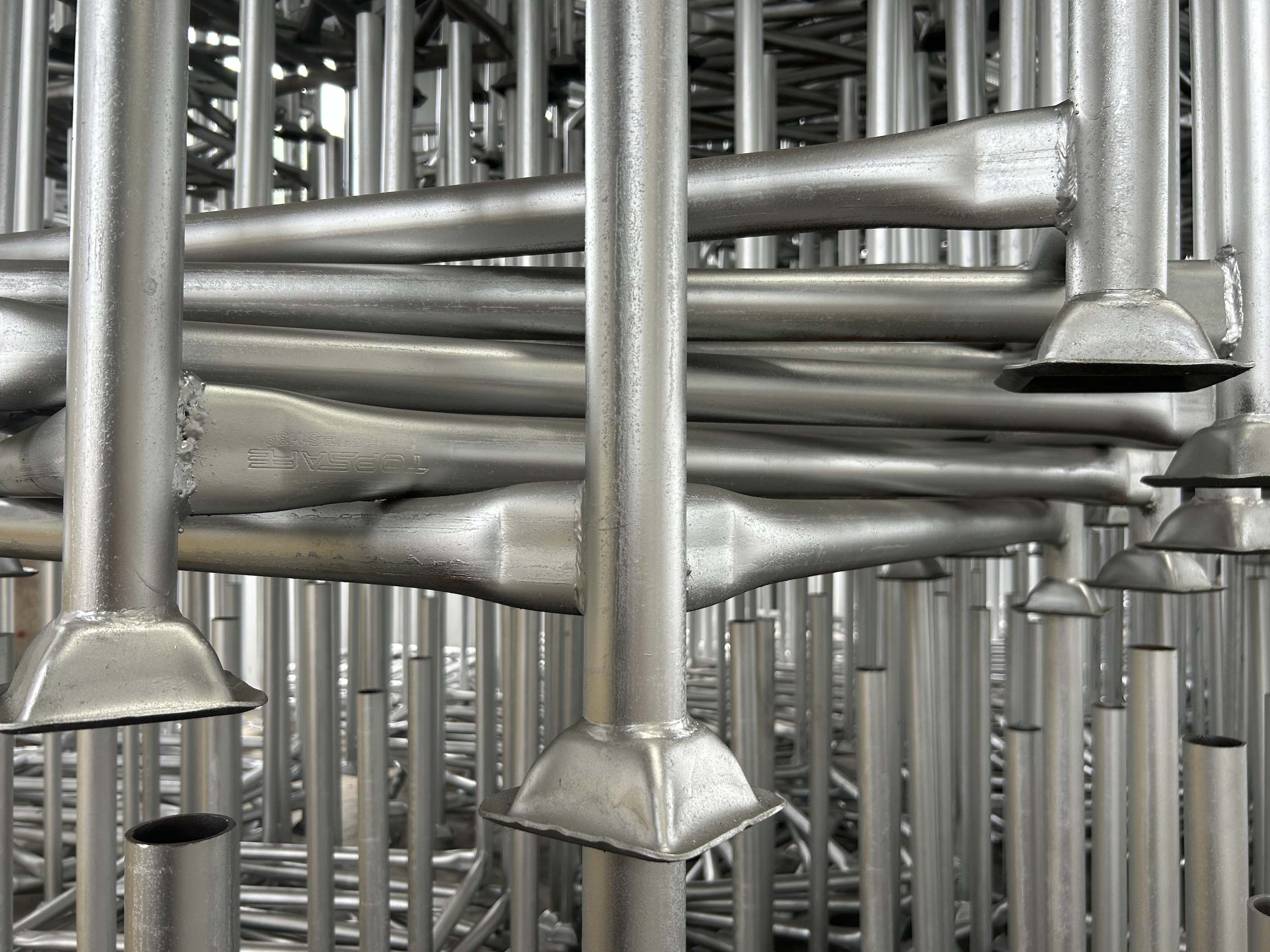 Painted Galvanized Steel Pallet 01 Боялған мырышталған болат паллет 01