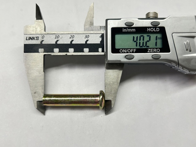 Ұлыбритания престелген тіреуіш ілініс тойтарма өлшемі