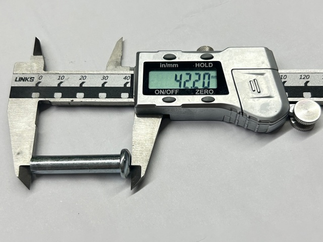 UK Drop соғылған тіреуіш қосқыш тойтарма өлшемі