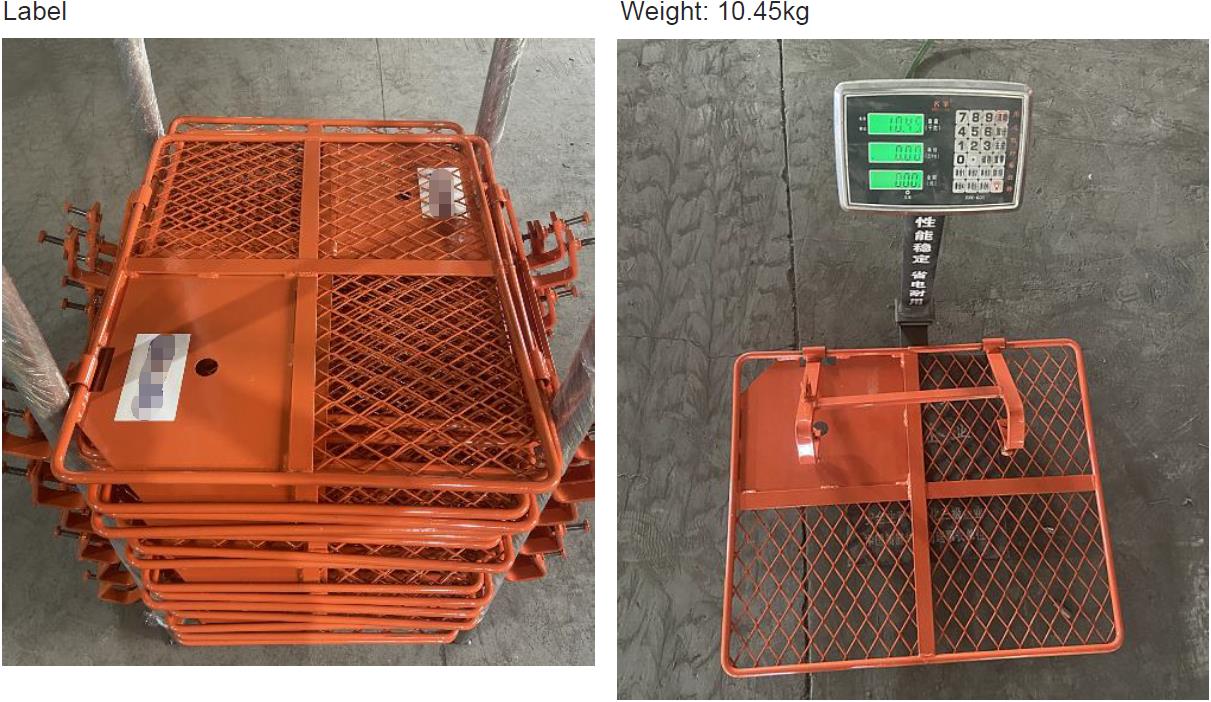 Scaffolding Trap Door Inspection