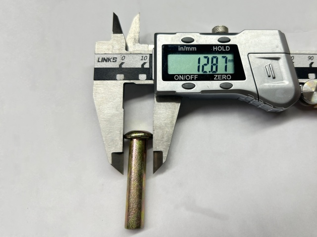 Ұлыбритания престелген тіреуіш ілініс тойтарма өлшемі