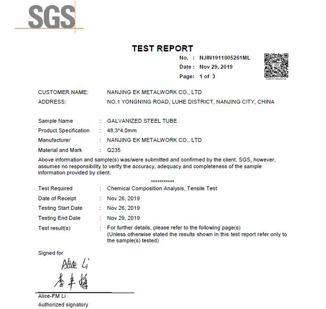 SGS SGS 01 тірек түтігі