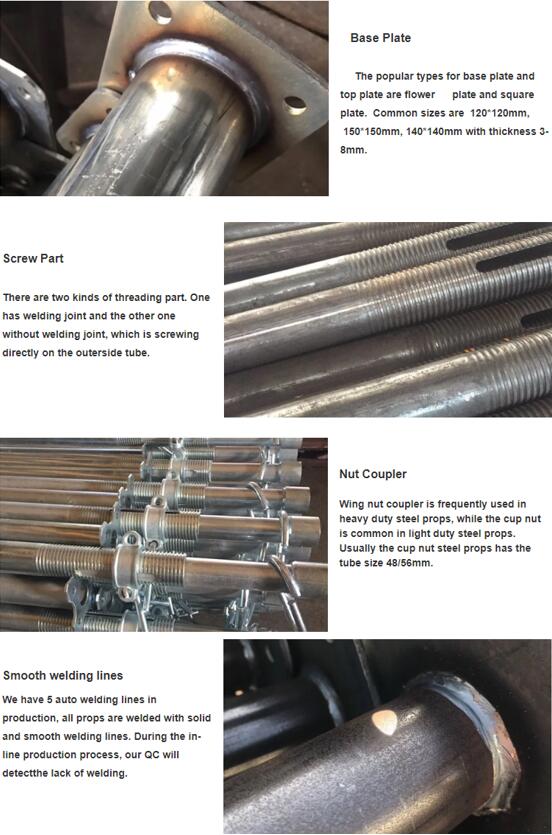 Мырышталған немесе боялған багажданатын тіреуіш 