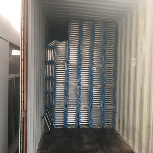 Алюминийден жасалған түзу баспалдақ ғимараты