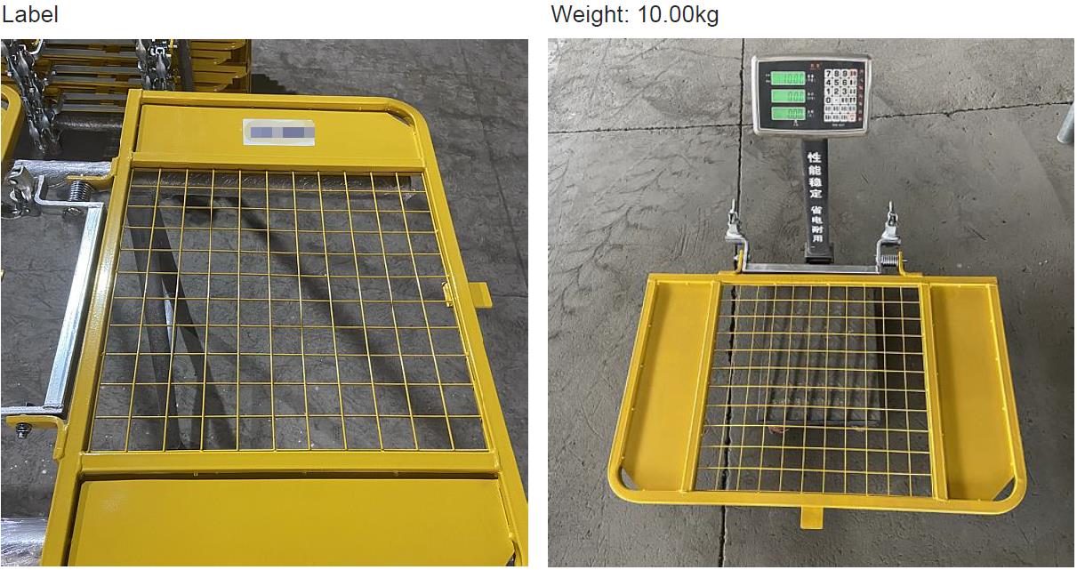 Scaffolding Gate Inspection