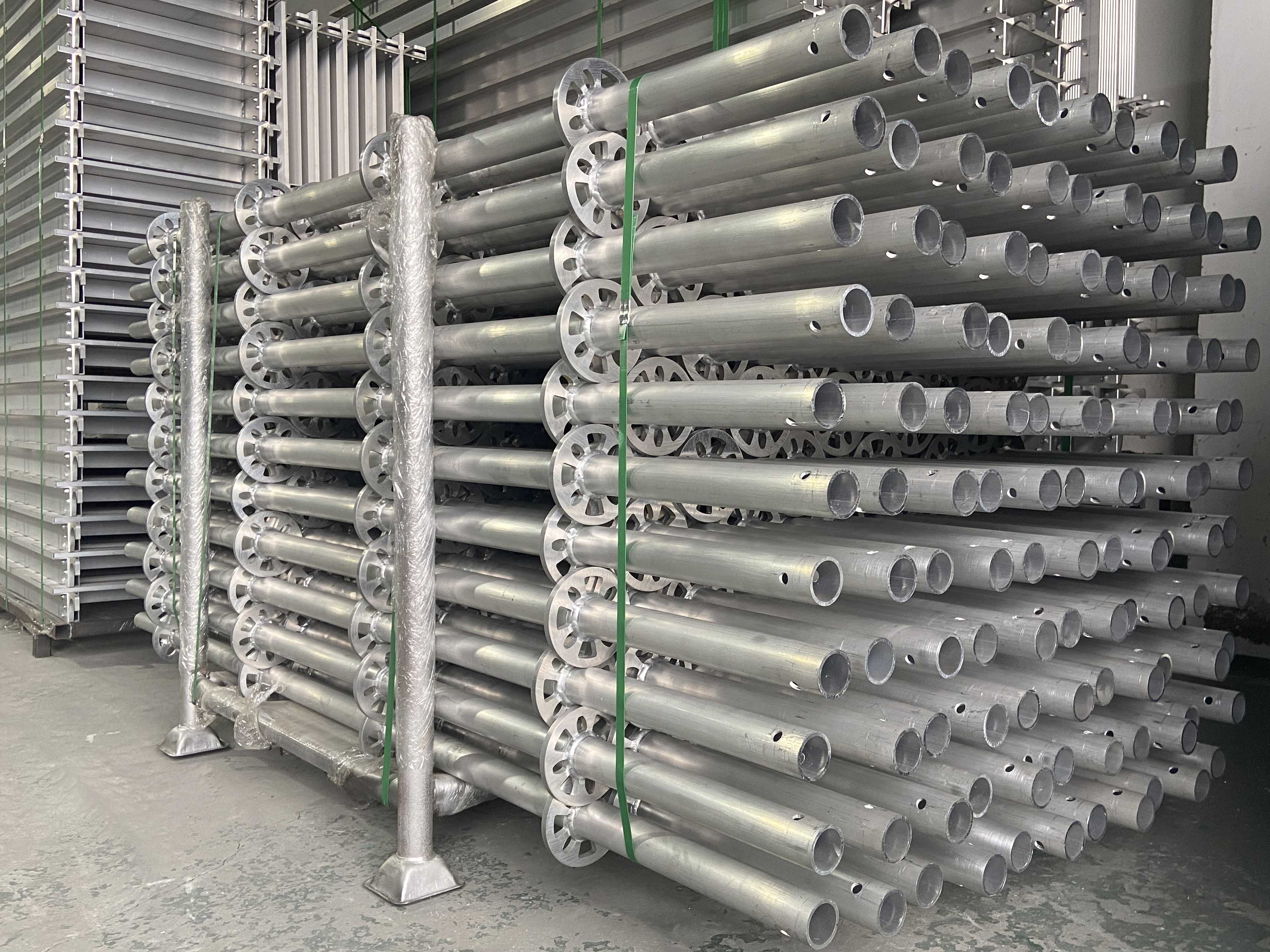 Алюминий қоңырауы тіреуіші