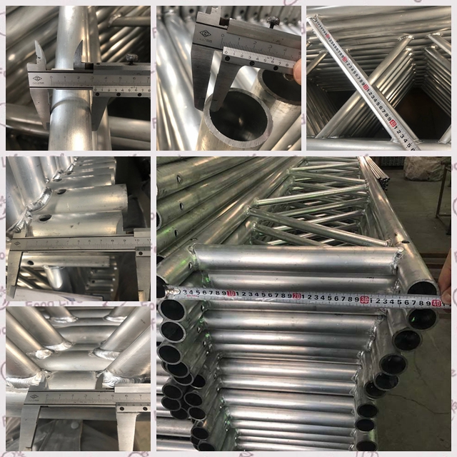 Алюминийден түзу баспалдақ сәулесі