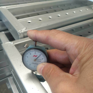 Ұшқышты болат жүру тақтасы 210 мм құрылыс