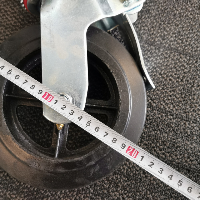 Сыйымдылығы резеңке тірек аксессуарлары Кастер дөңгелегі