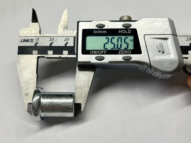 Американдық тірек ілінісу тойтарма өлшемі