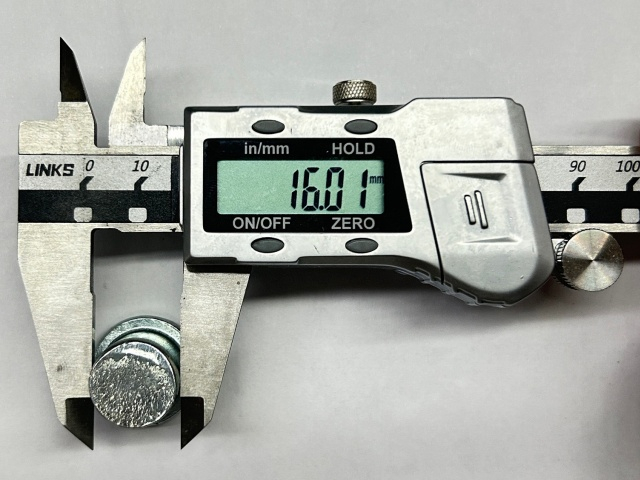 UK Drop соғылған тіреуіш қосқыш тойтарма өлшемі