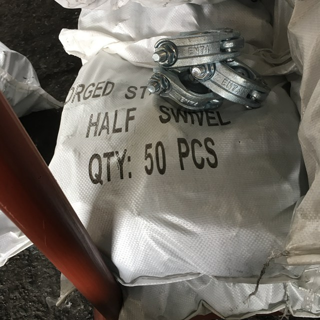 Жартылай тіректерді төсеу жартысы