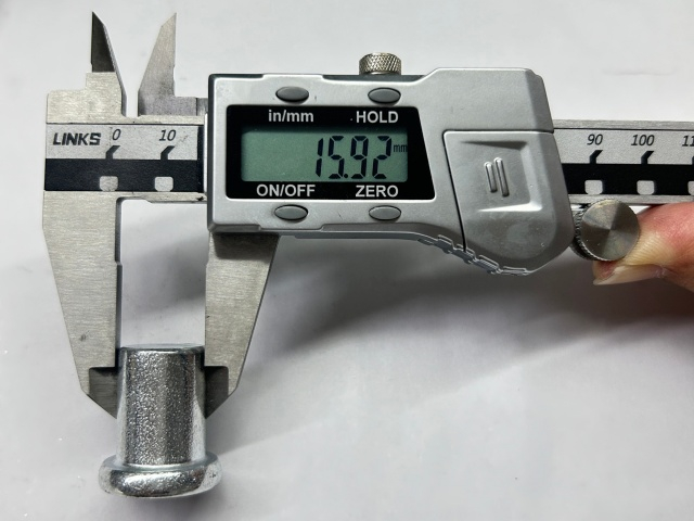 Американдық тірек ілінісу тойтарма өлшемі