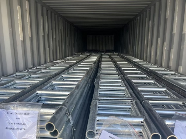 Болат баспалдақ арқалығы