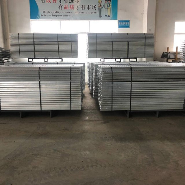 240 мм HDG BS1139 үшін тірек тақталар