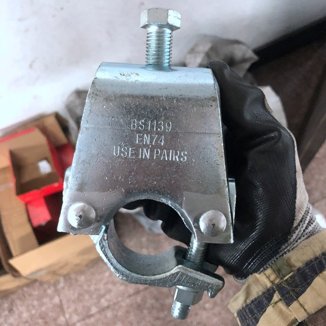 Мырышпен қапталған жалатылған бөртпелер Бекітілген аралық аралық муфт