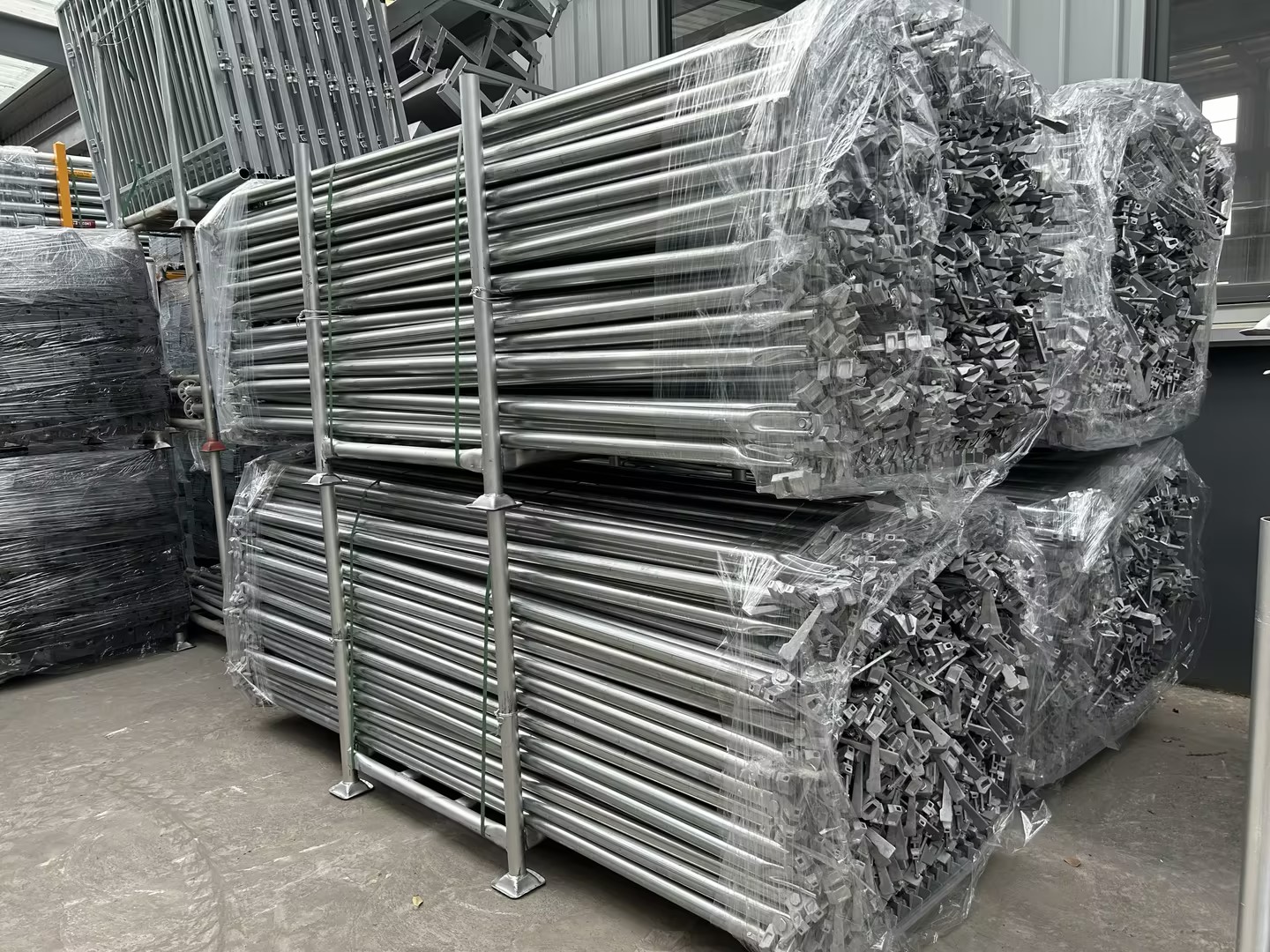 Ringlock Scaffolding Diagonal Brace Қоңырауға арналған диагональды бөртпе