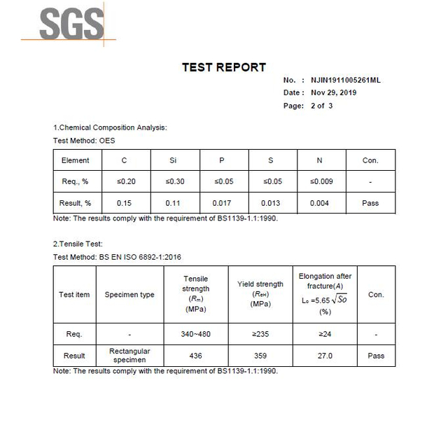 SGS SGS 02 тірек түтігі