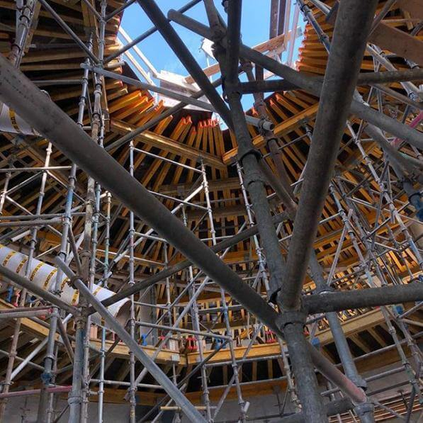 Cuplock Scafferding жүйесі