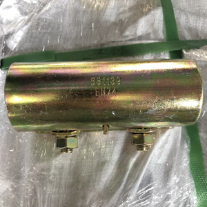 BS1139 EN74 Scaffolding жеңі муфталы мырышпен қапталған алтын сыртқы қосқышы