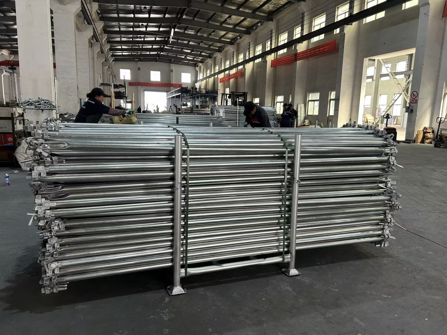 Ringlock Scaffolding Diagonal Brace Қоңырауға арналған диагональды бөртпе