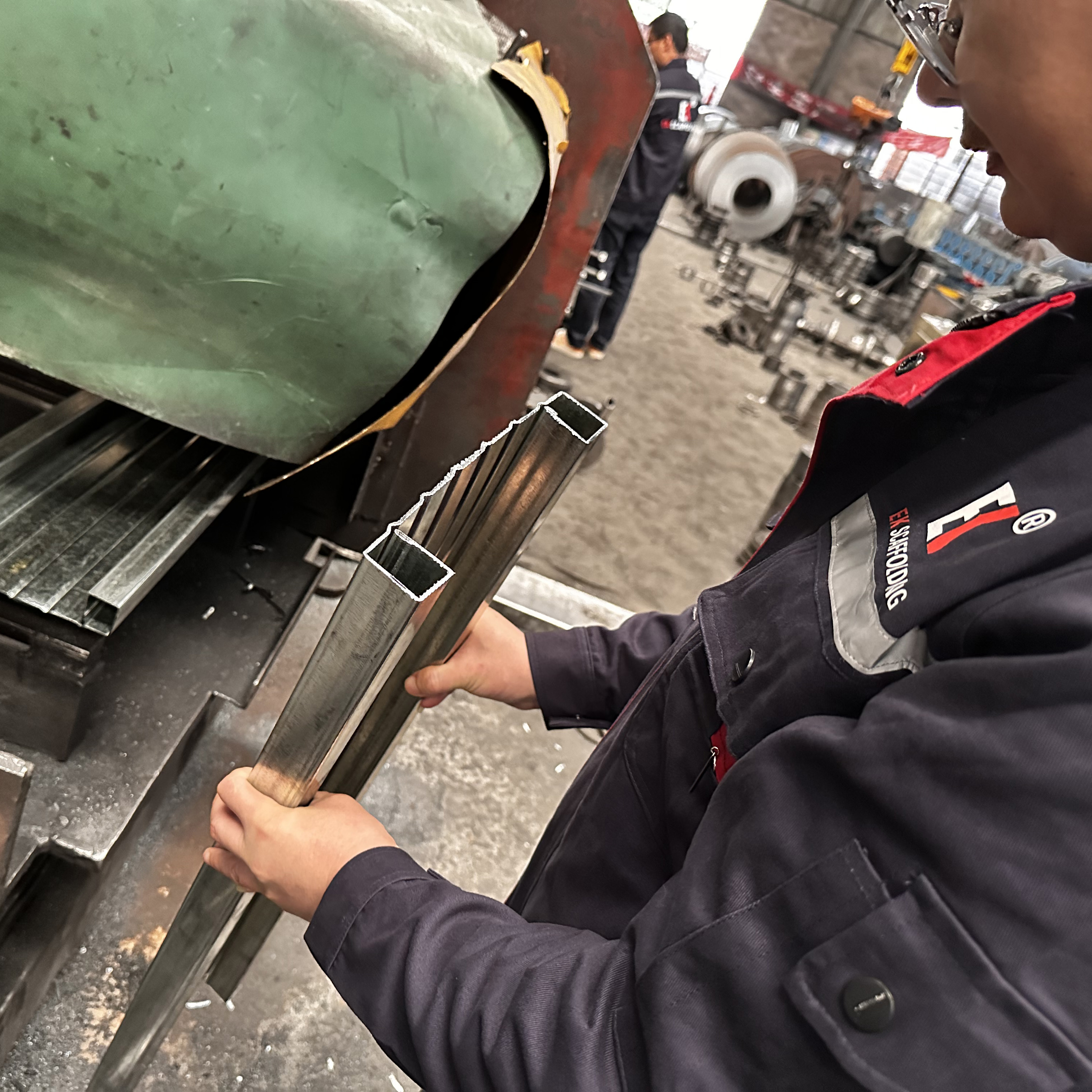 жабық болат тақтайшасы 生产流程 (7)