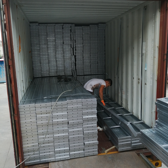 BS1139 мырышталған болат тірек тақталар